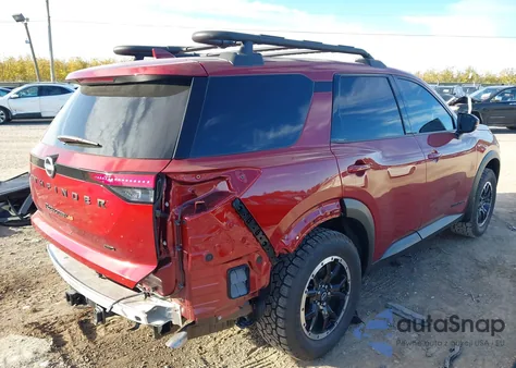 2025 Nissan Pathfinder Rock Creek 4Wd from USA, damaged, VIN 5N1DR3BD1SC278573